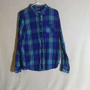 Blue Flannel Shirt.